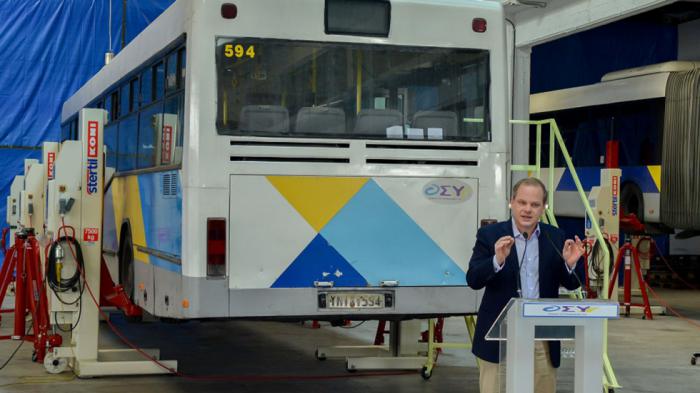 Κ. Καραμανλής: «Τα λεωφορεία θα επισκευάζονται πιο γρήγορα»